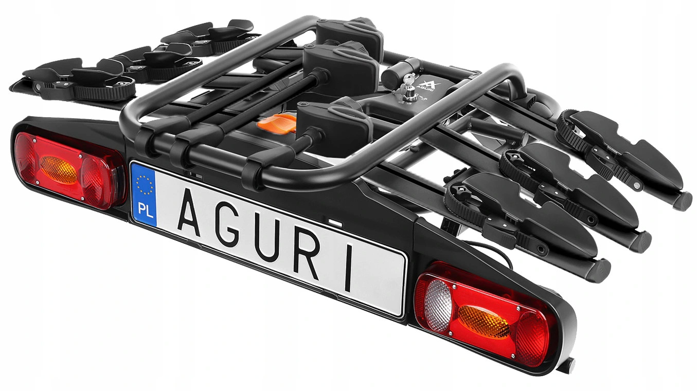 BAGAZNIK UCHWYT NA HAK AGURI ACTIVE BIKE 2 ROWERY Model ACTIVE BIKE 2 black