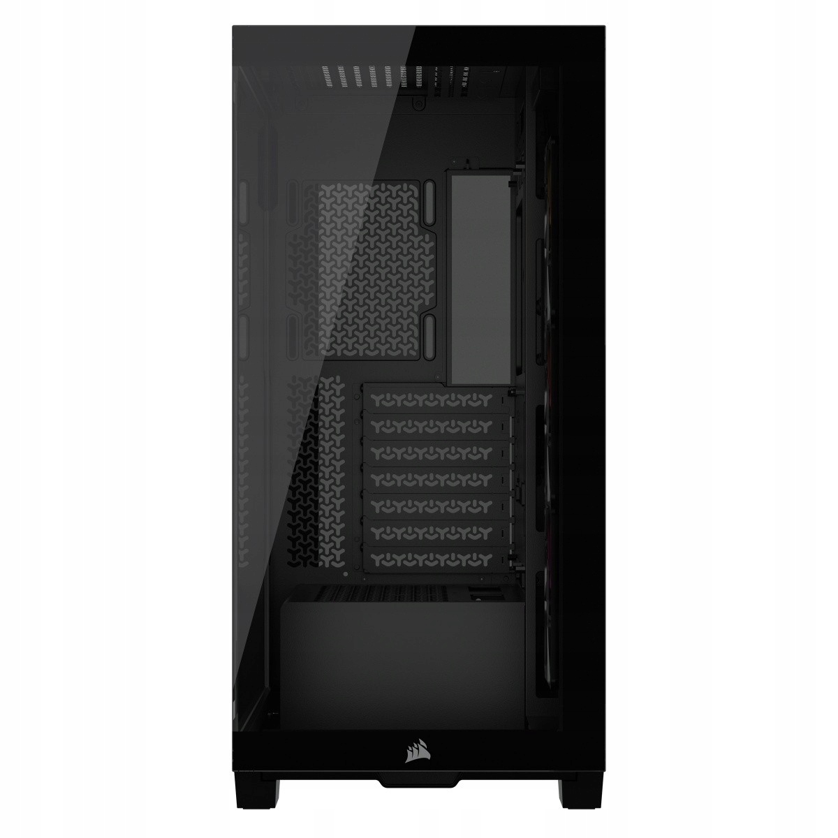Corsair 3500X Tempered Glass Mid-Tower, Black — 9