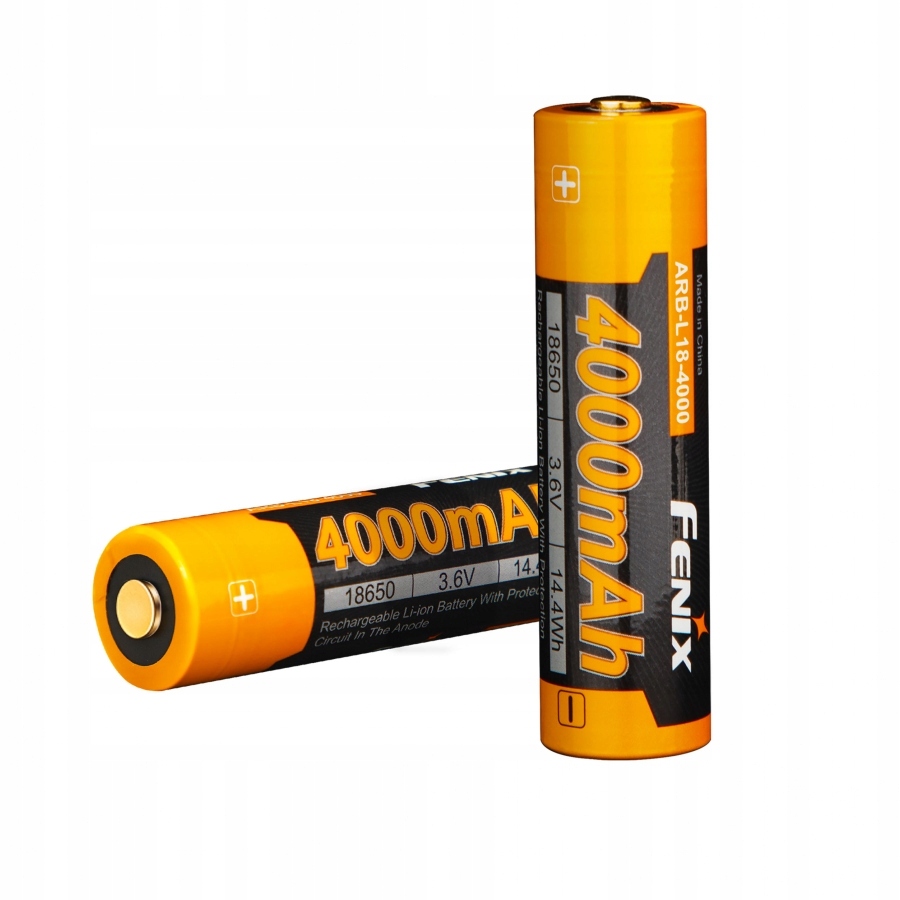 Akumulator Fenix ARB-L18 18650 4000 mAh 3,6V ogniwo bateria do latarek