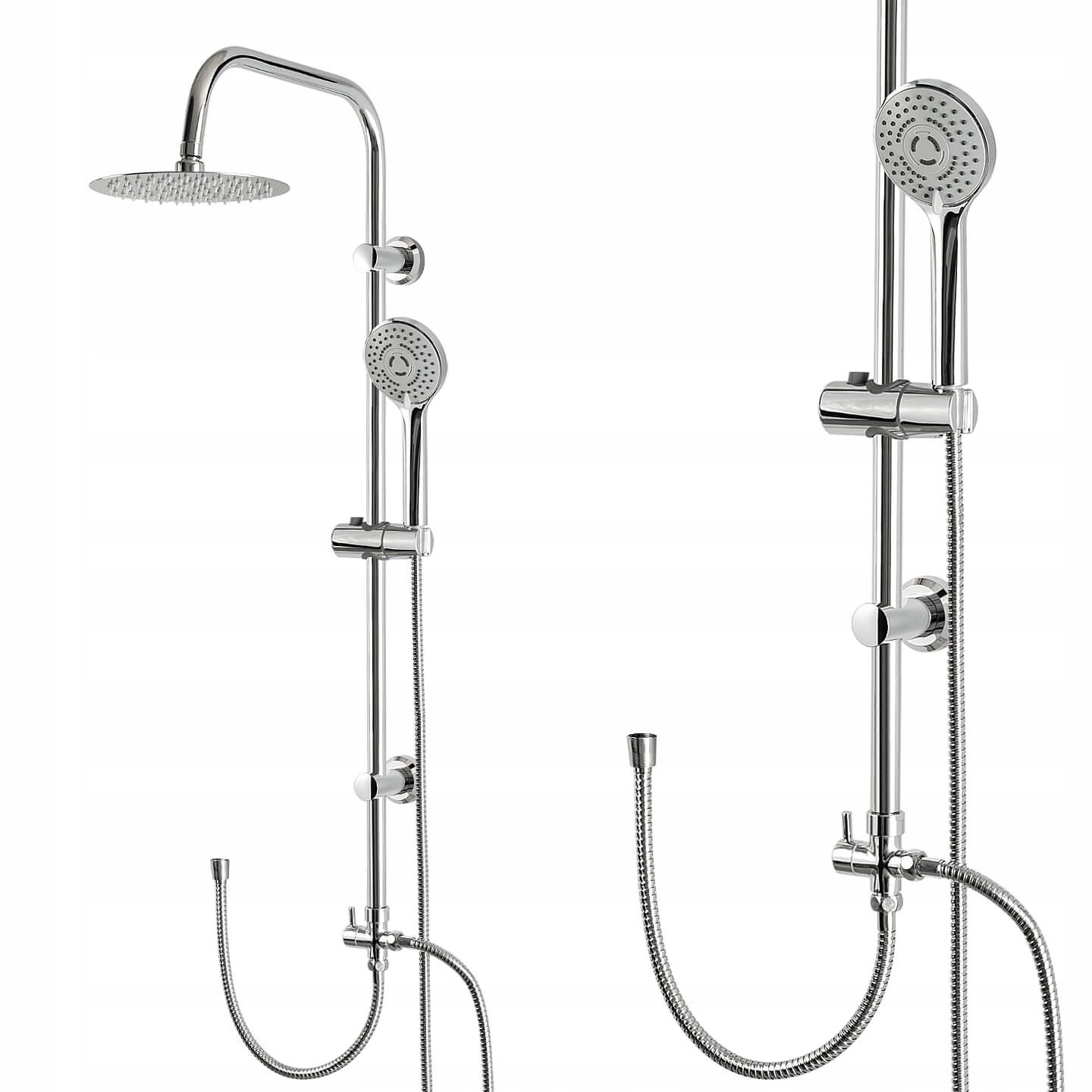 Sprchová Súprava S Sprchovým Stĺpom Bez Batérie Do Sprchovacieho Kúta