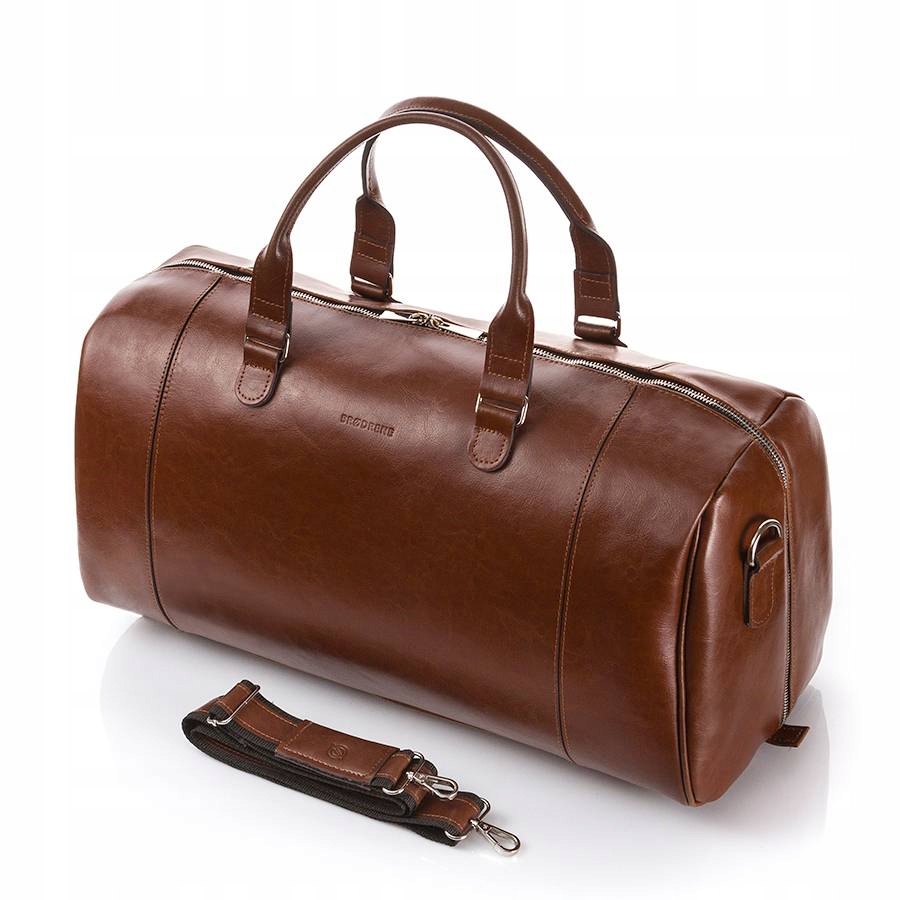 

Brodrene Torba Weekendowa Podróżny Bagaż Skórzany