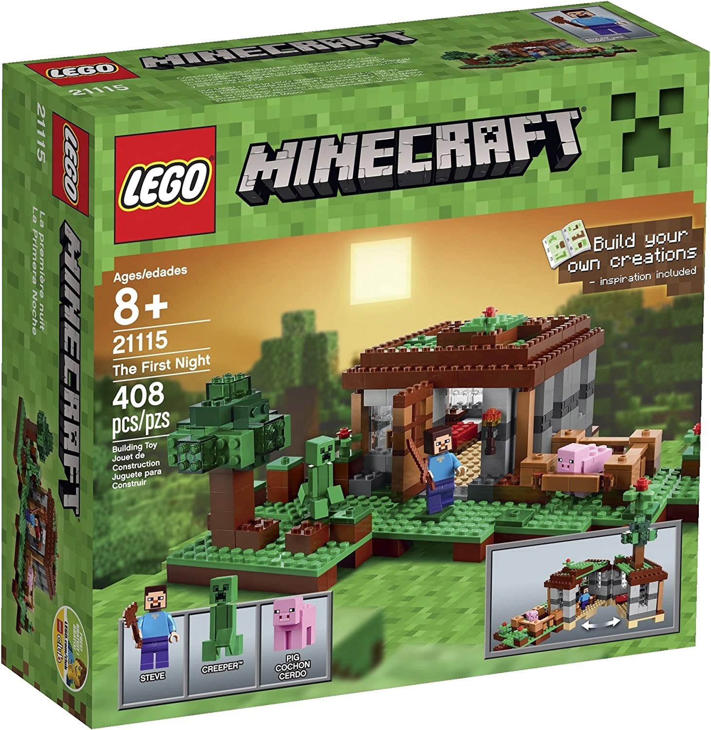 

Lego Minecraft 21115 Pierwsza noc Unikat