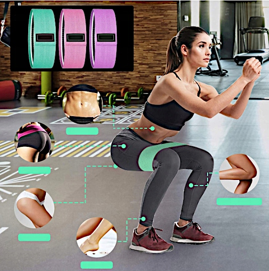 GUMY OPOROWE TAŚMY MATERIAŁOWE DO ĆWICZEŃ 3szt Model Taśmy i gumy do ćwiczeń