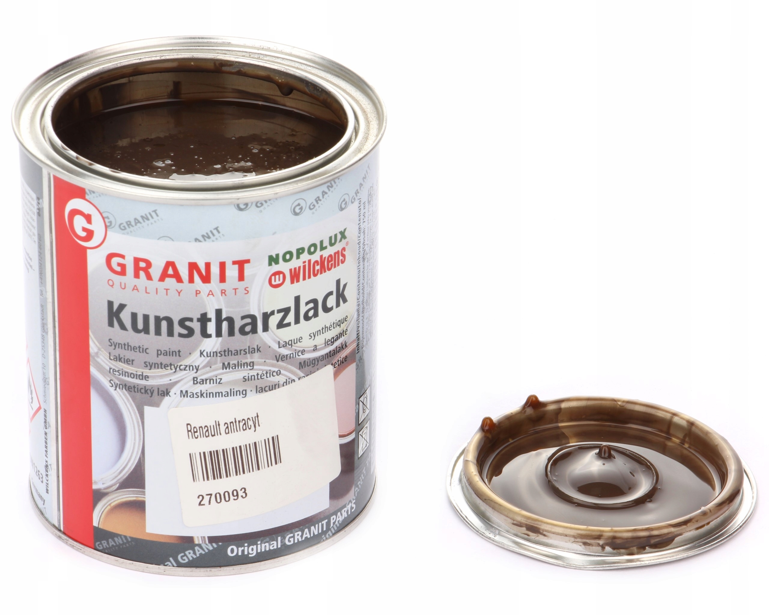 lak traktoru Renault antracit od 81 1l Wilckens