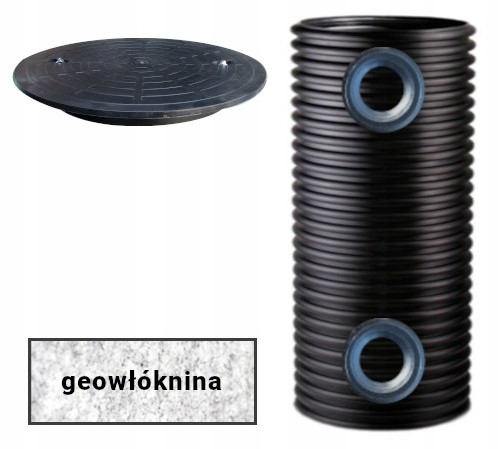 Drenážní studna 315 1m 2 Otvory a Těsnění