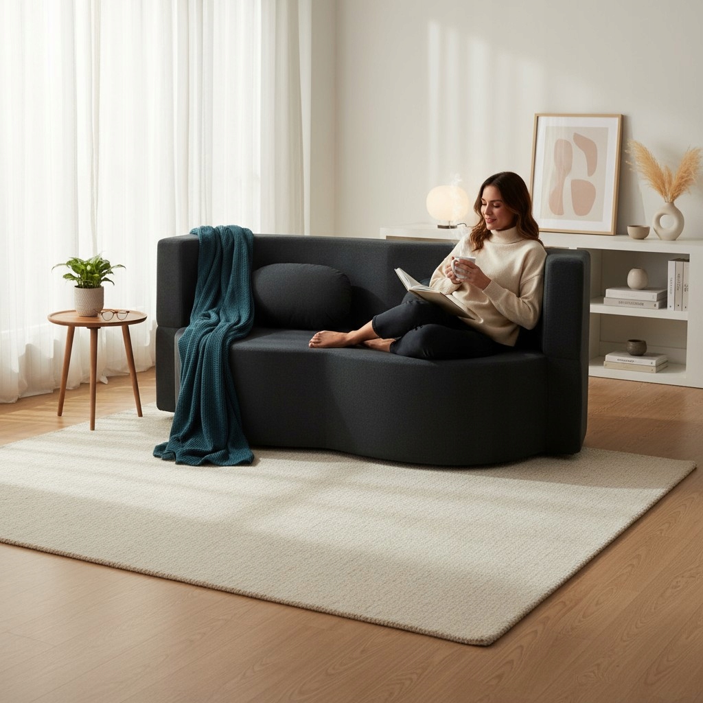 Rozkládací pohovka s funkcí spaní do obývacího pokoje pro děti, komprimovaná pohovka