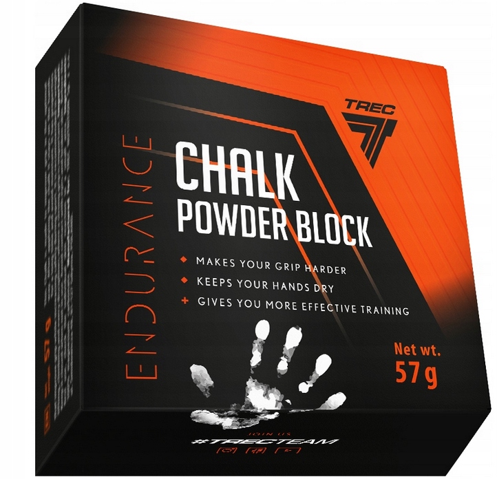 

Trec Magnezja Chalk Block 57G Talk W Kostce Gym