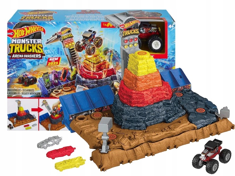 

Hot Wheels Monster Truck Piramida Demolki Bone Sha