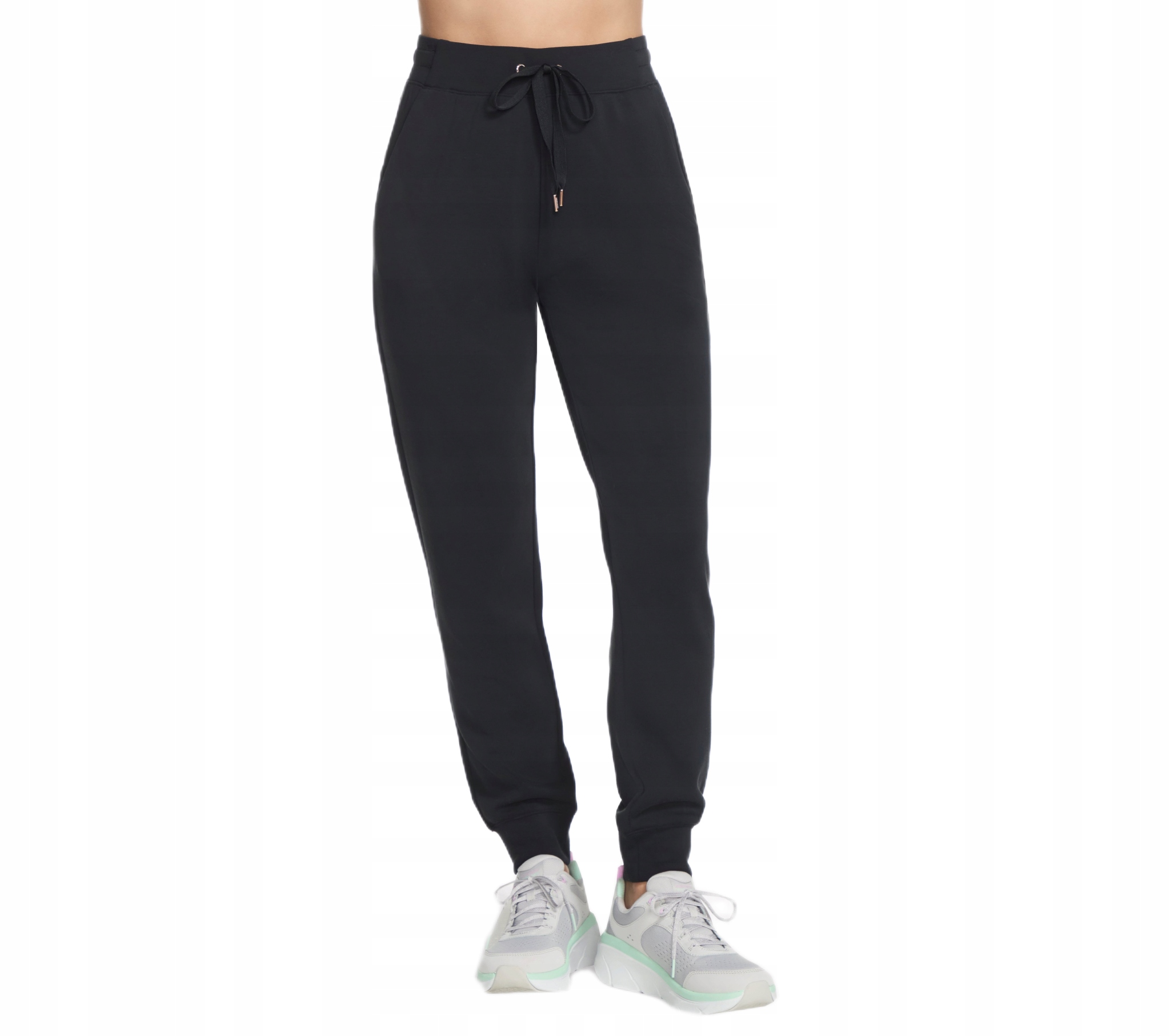 Dámské kalhoty Skechers Skechluxe Elevate Jogger PT149-BLK černé M