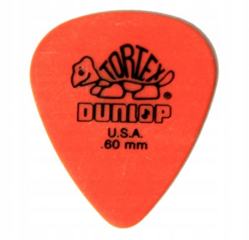 

Kostka gitarowa Dunlop Tortex 0.60 trwałe