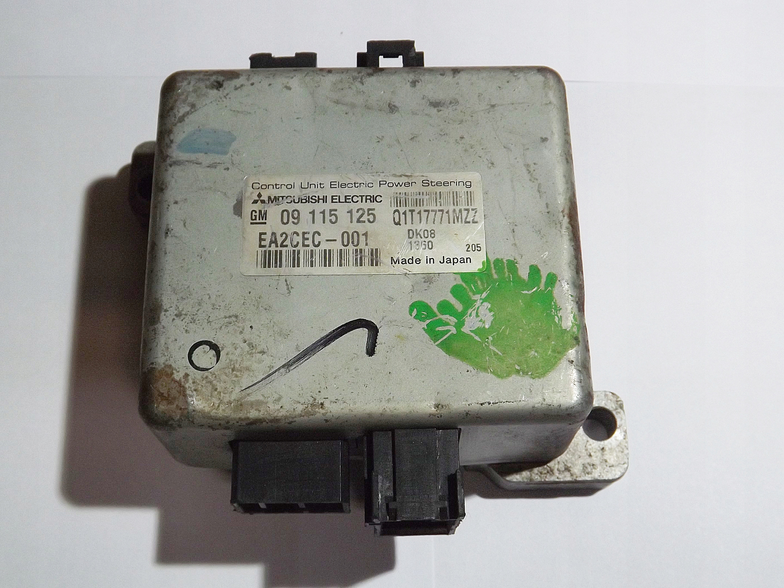 Komputer Moduł wspomagania Opel 09115125