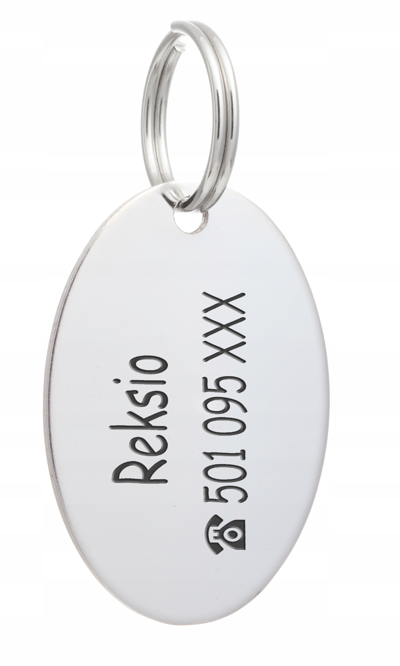 

Identyfikator Adresówka dla Psa Grawer Owalny