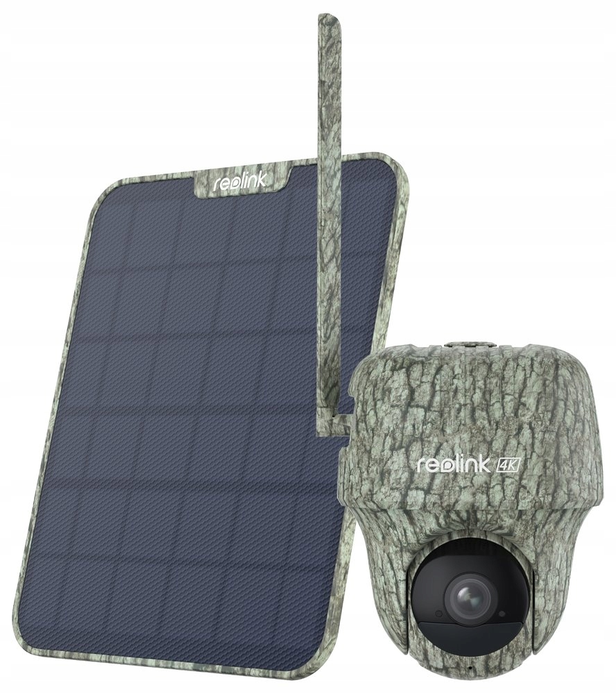 Reolink Go Series G450 8MPx venkovní bateriová 4G Ip kamera se solárním pan