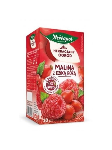 Levně 7 x Herbapol Ovocno-bylinný čaj Malina s divokou růží