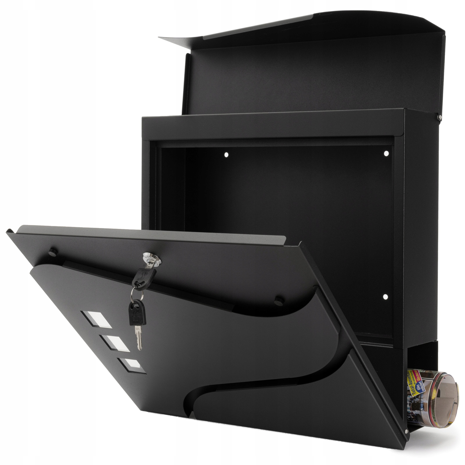 SKRZYNKA POCZTOWA LISTOWA NA LISTY GAZETY CZARNA Marka VERDA