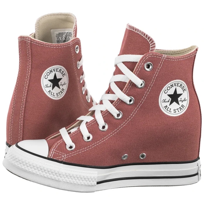 Dámské tenisky Converse Wedge Hi A13832C Bordové