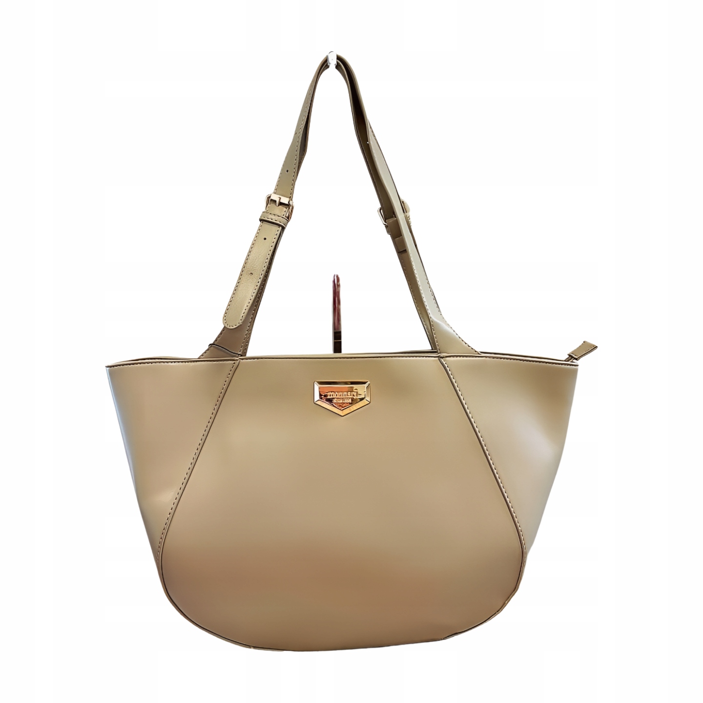 Monnari shopper kabelka přes rameno béžová