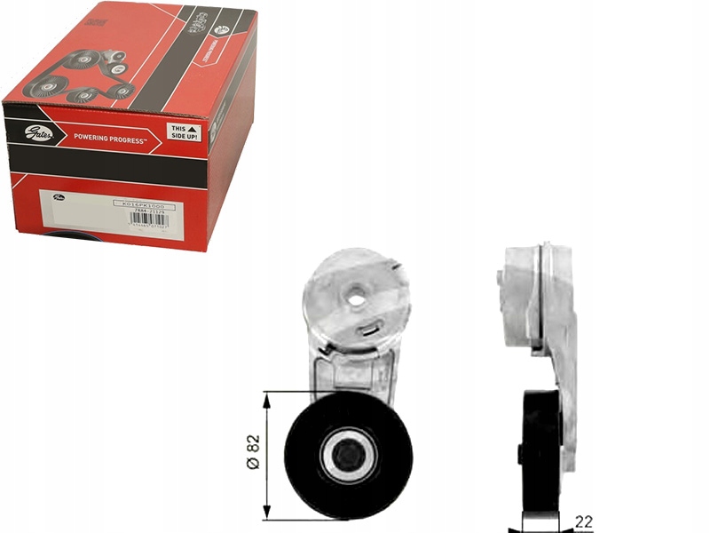 GATES РОЛИК НАТЯГУВАЧ РЕМЕНЯ ПОЛІКЛИНОВОГО 71739304 244