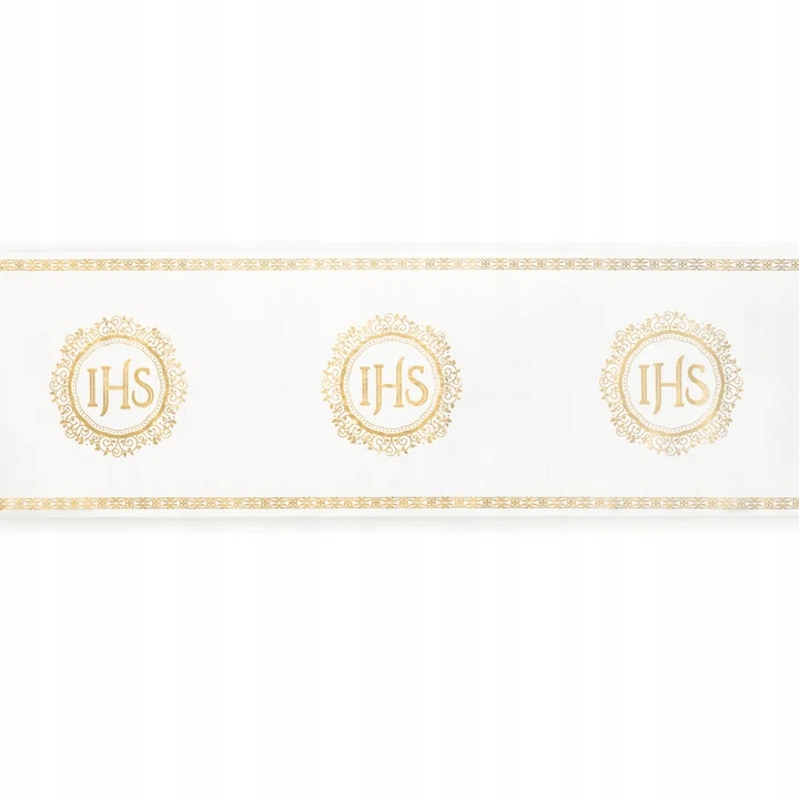 Bieżnik Komunia Święta 5 m x 30 cm Obrus Organza EAN (GTIN) 5904610127568