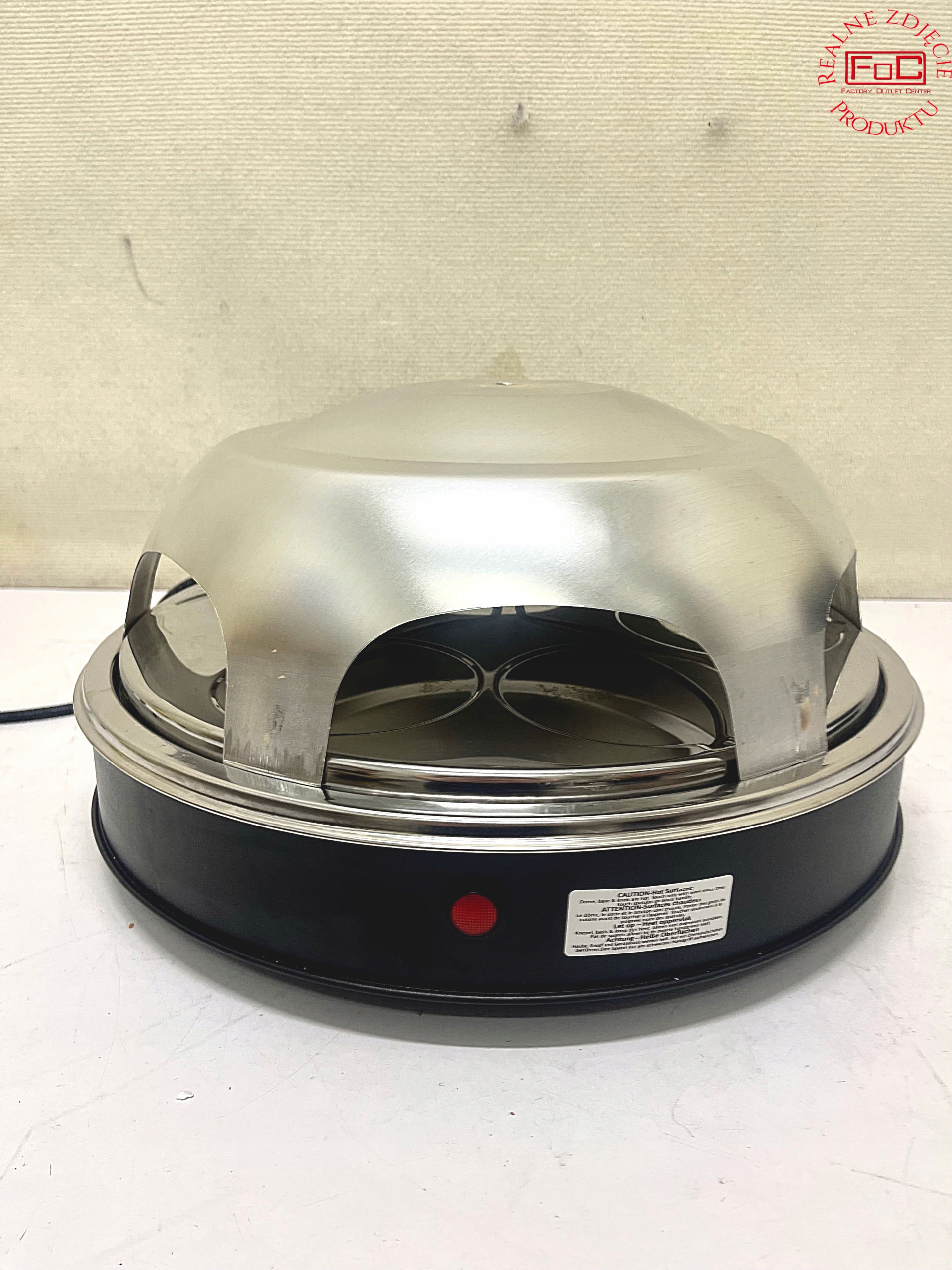 Piec do Mini Pizzy EMERIO PO-115984 DEFEKT 1200W Moc 1200 W