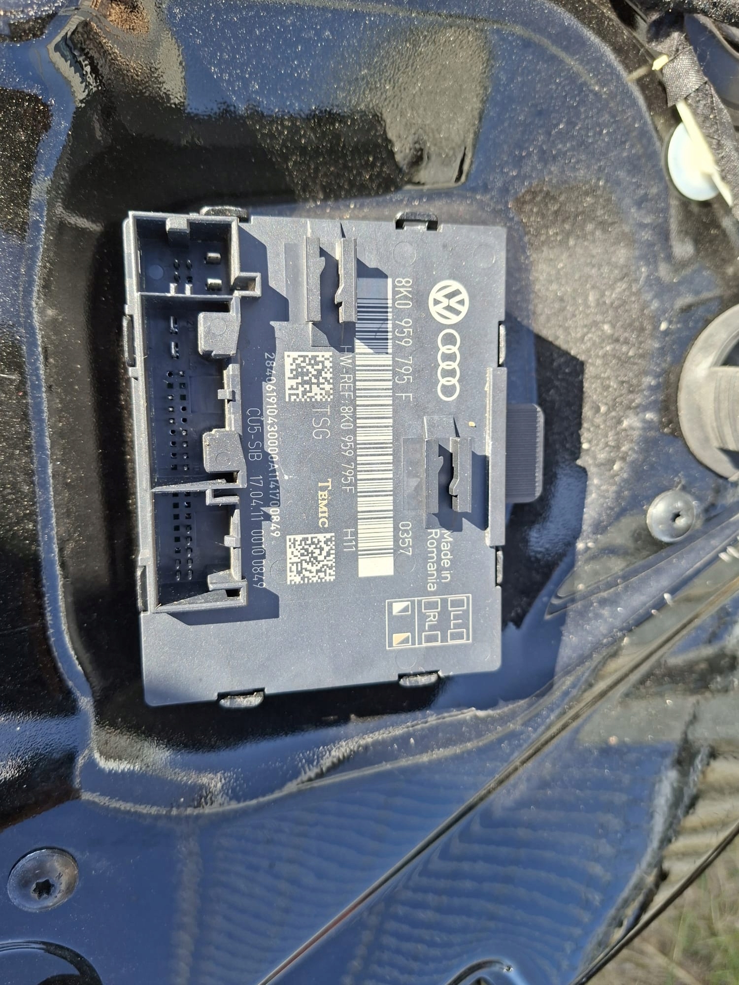 door left rear part left rear. complete audi q5 8r ly9b