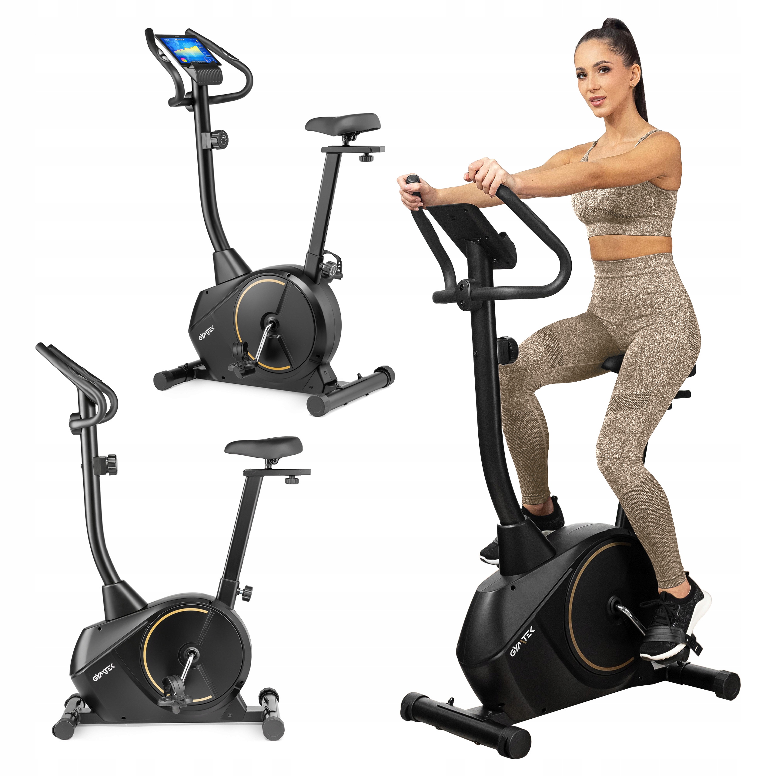 Rower Stacjonarny Magnetyczny Rowerek Treningowy Fitness XB1500 Gymtek