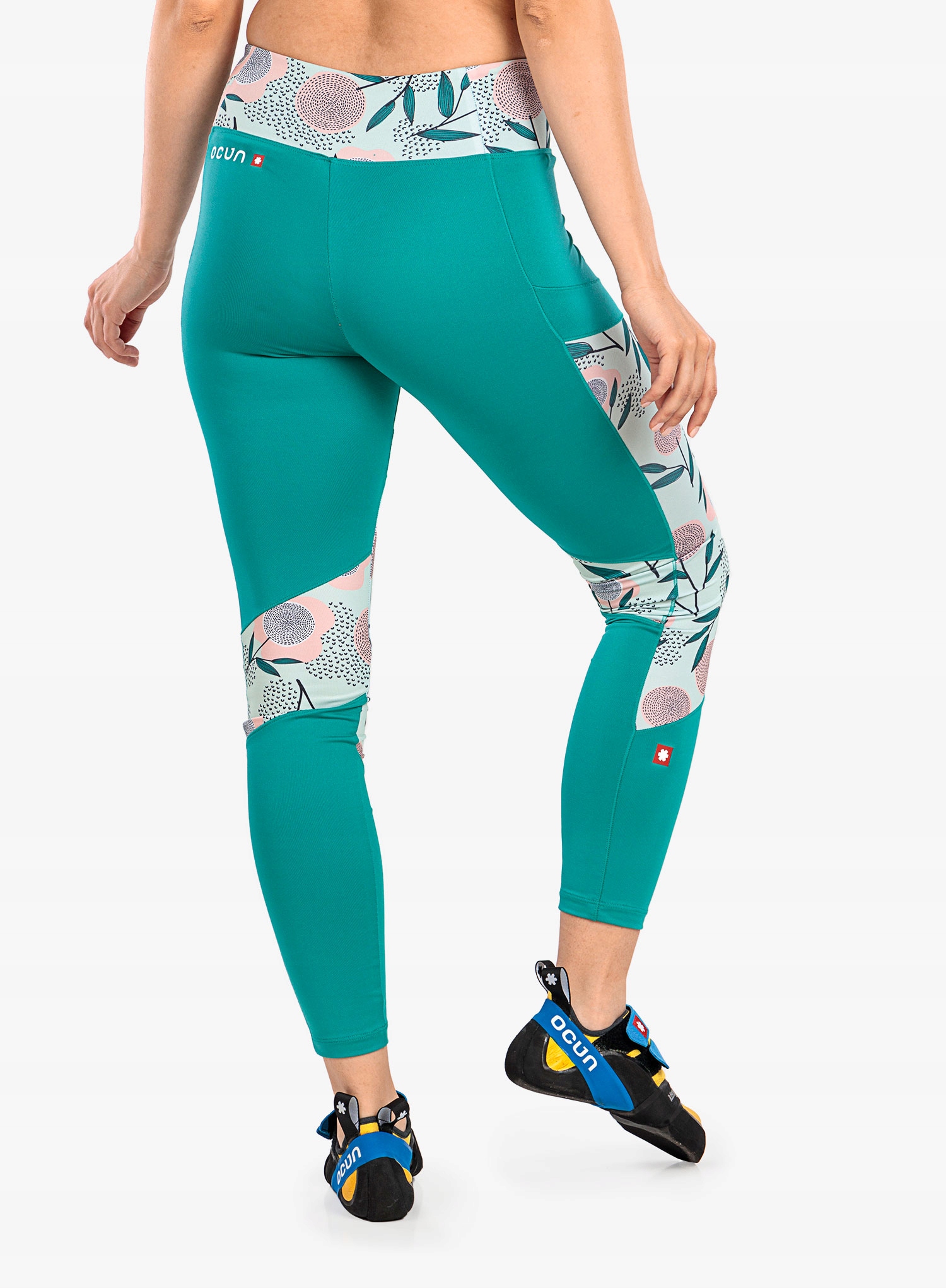 Legginsy wspinaczkowe damskie Ocun Rhea Leggings - green S EAN (GTIN) 8591804648410