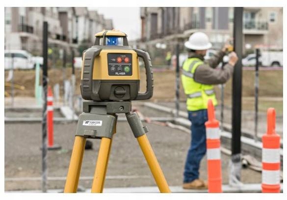 NIWELATOR LASEROWY DALEKIEGO ZASIĘGU RL-H5A NIVEL Przeznaczenie na zewnatrz