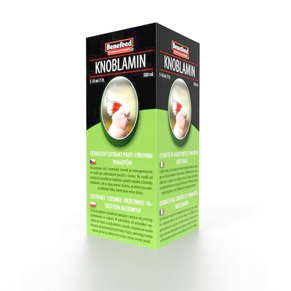 Levně Benefeed Knoblamin 500 ml pro exotické ptáky