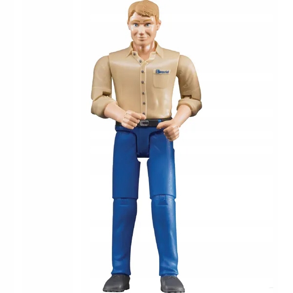 

Bruder 60006 figurk robotnika mężczyzna w jeansach