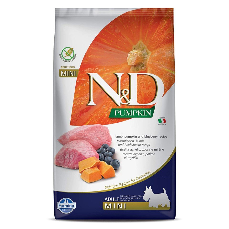 Levně Farmina Nd Grainfree Pumpkin Lamb Adult Mini 2,5 kg