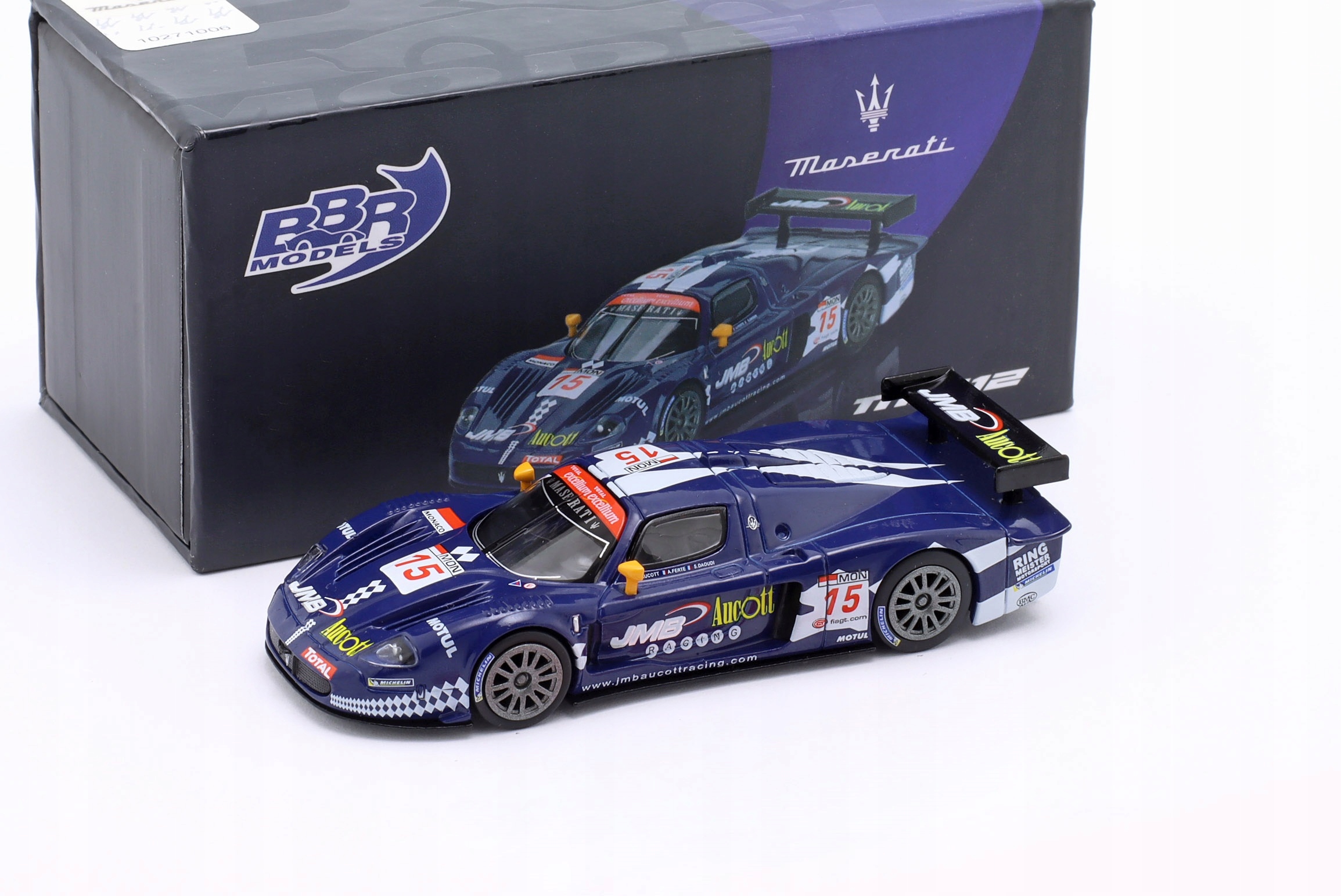 Bbr Maserati MC12 Competizione #15 Jmb Racing Spa 2008 1:64