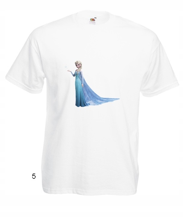 

Koszulki Męskie Kraina Lodu Elsa Olaf Frozen