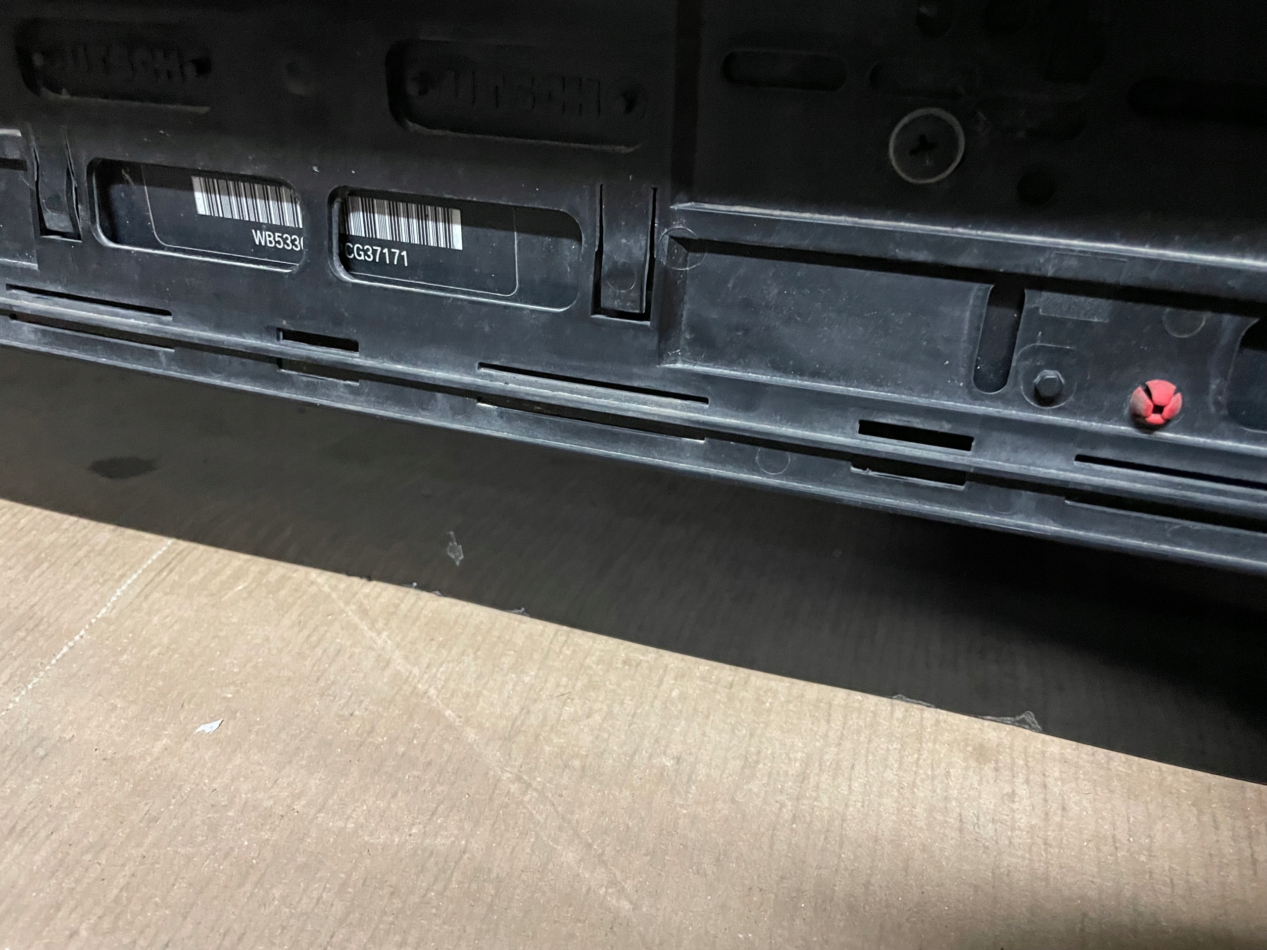 trunk door boot lights KAMERA complete BMW iX I20 475 BLACK SAPHIERE EU