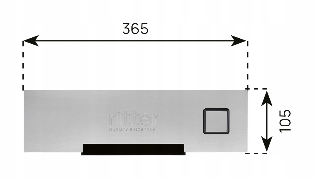ODKURZACZ DO ZABUDOWY W COKOLE RITTER BVC10 Waga 10 kg