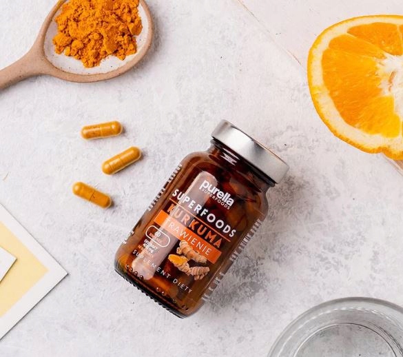 PURELLA SUPLEMENT DIETY SUPERFOODS Kurkuma Piperyna w kapsułkach 60 kaps x6 Postać kapsułki