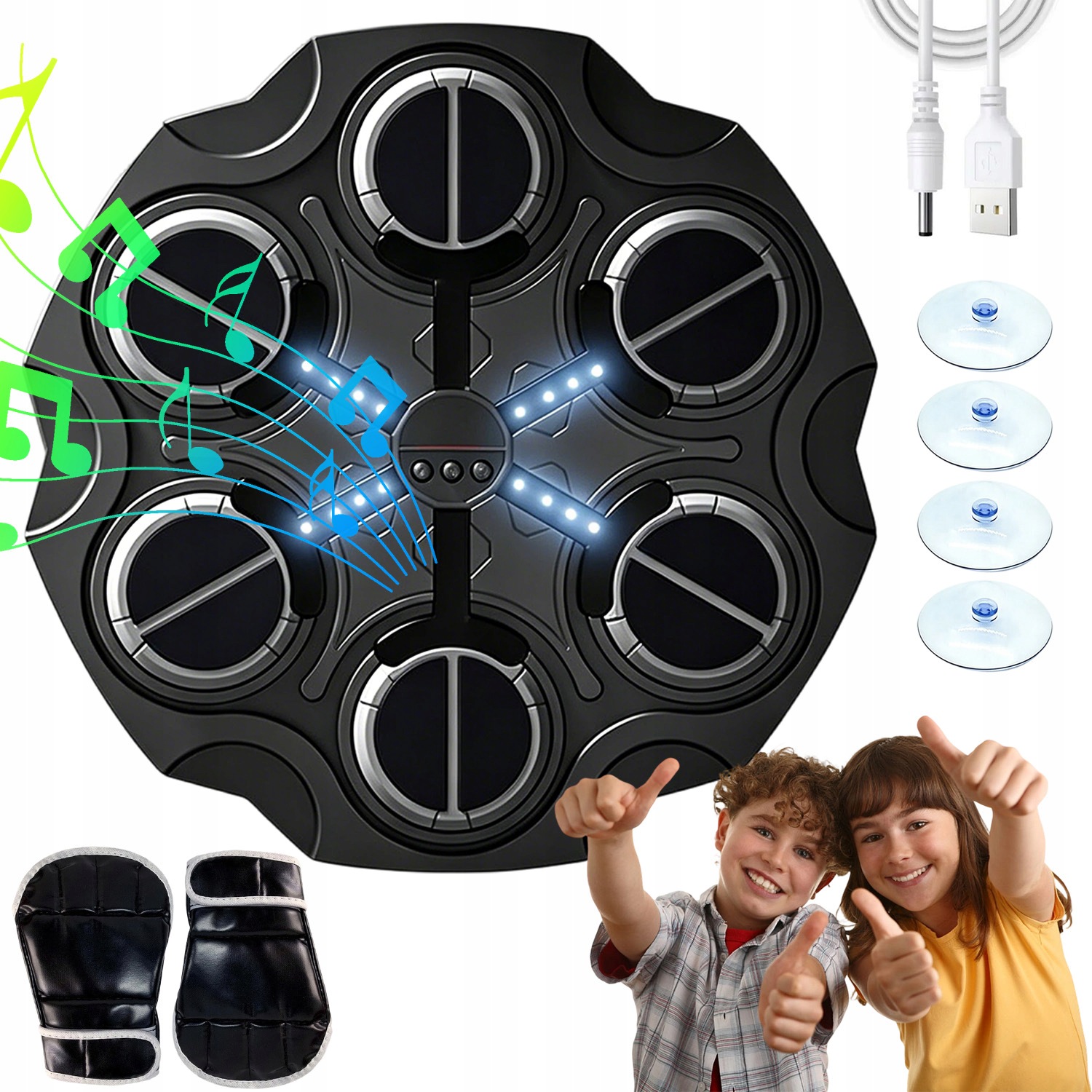 Dětský Stroj Na Hudební Box Bluetooth Boxovací Kotouč Dárek