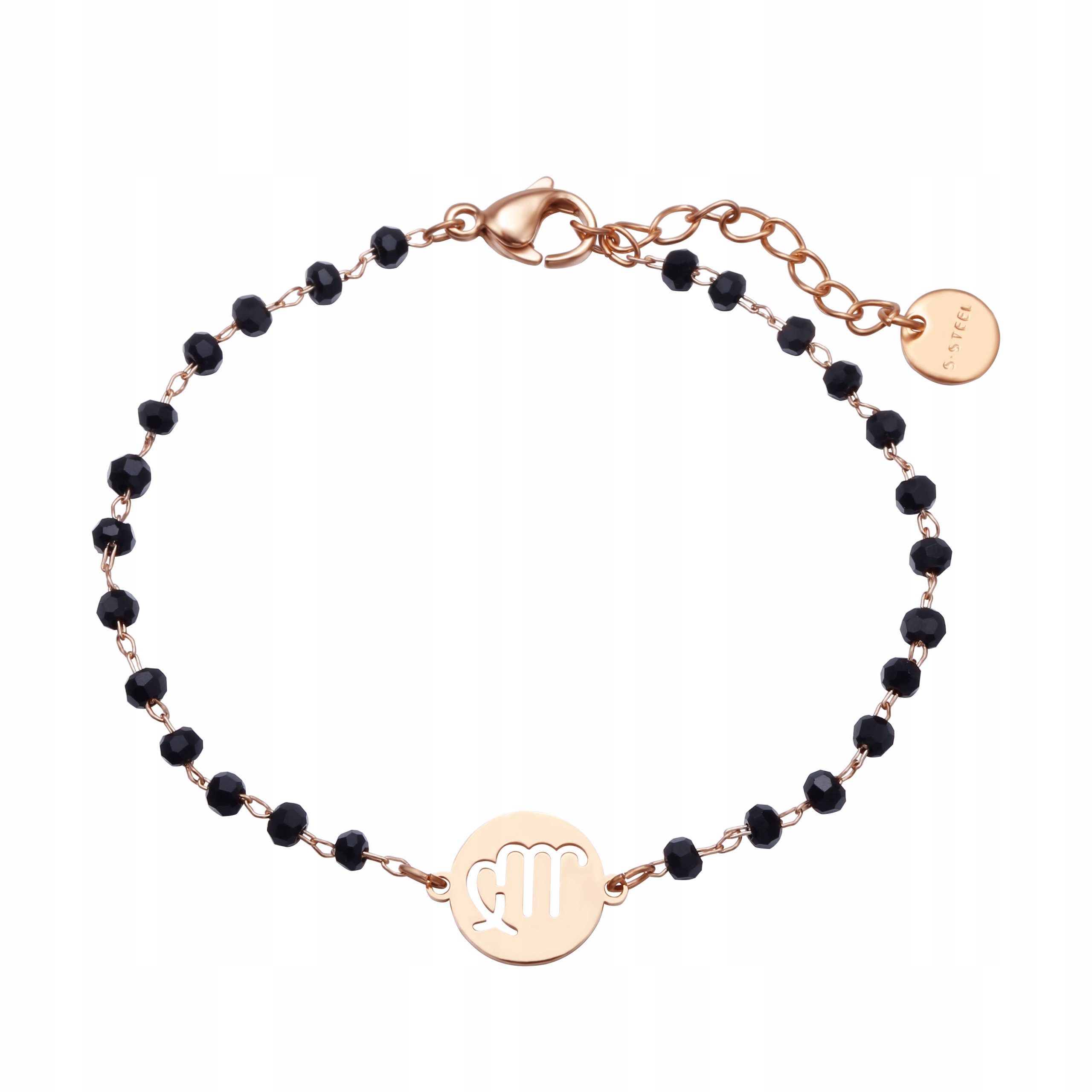 

Bransoletka Złota Bead Stal Chirurgiczna Panna
