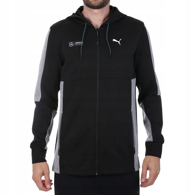 Mercedes Amg Puma Mikina Na Zip Kapuce S