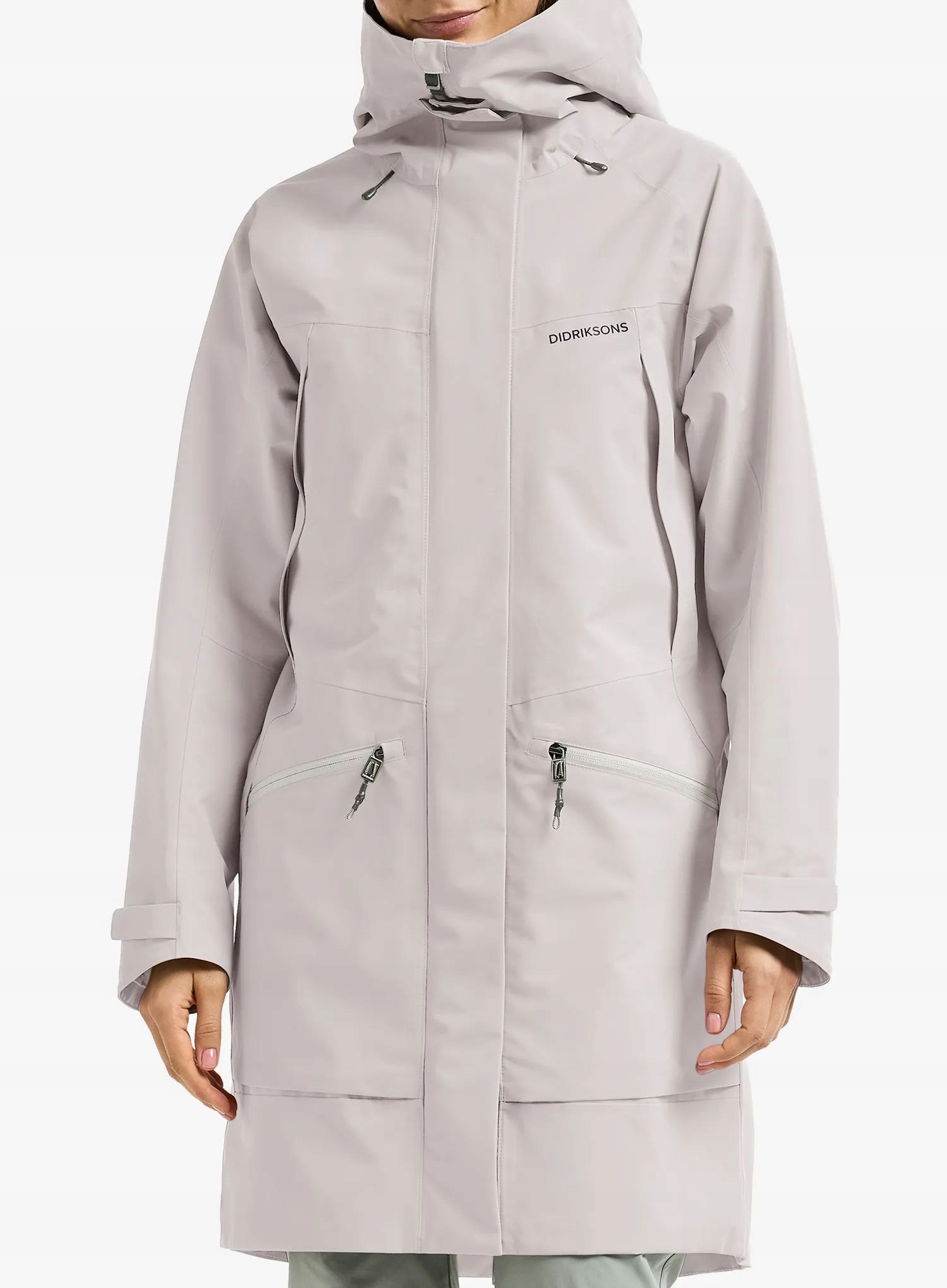 Dámská dešťová parka Didriksons Ilma Parka 8 sunrise mist 36 S