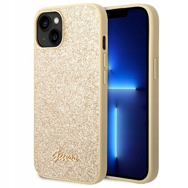 Guess Glitter pouzdro Brokátové kryt obal pro iPhone 14 13