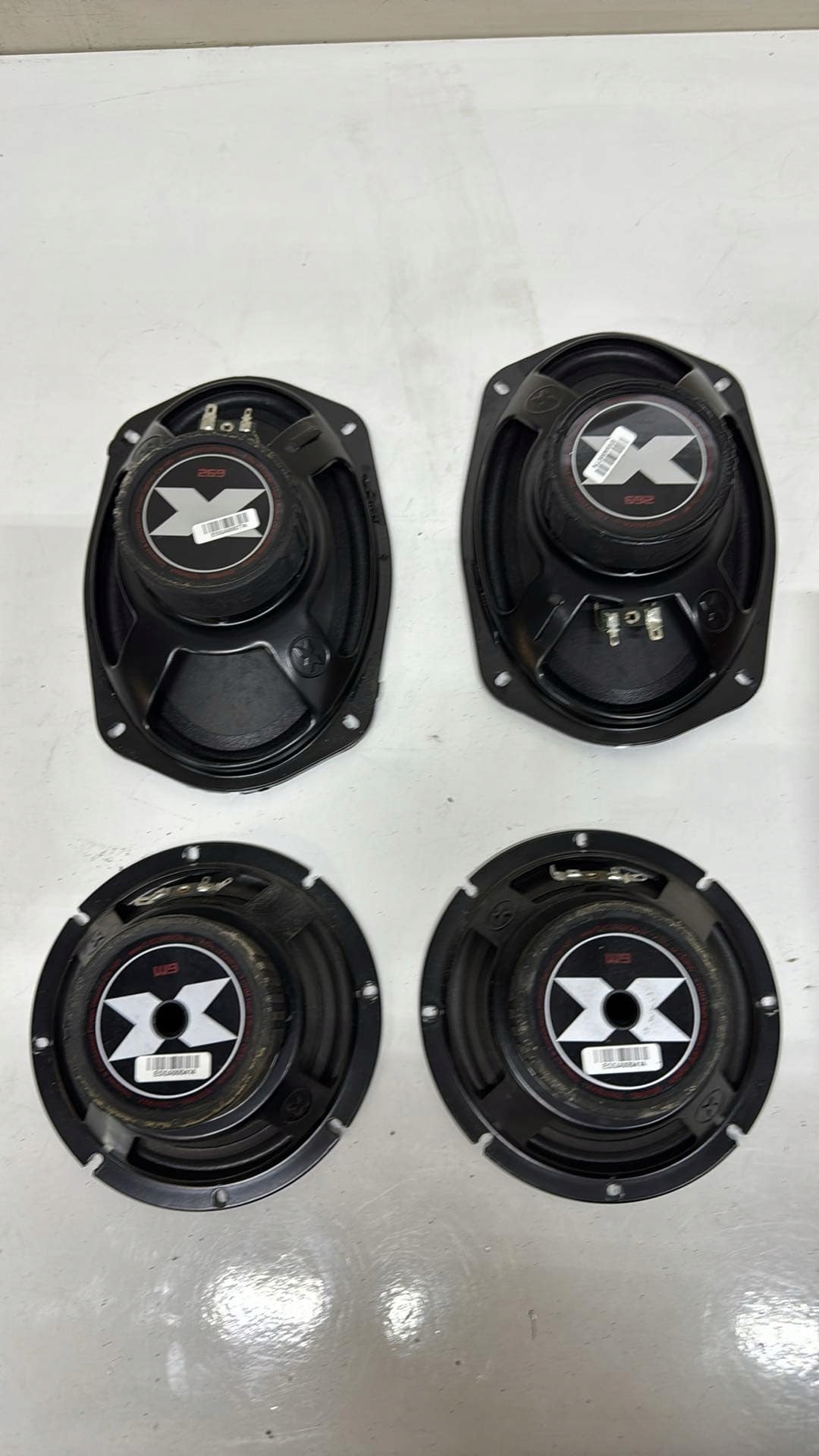 NAGLOSNIENIE speakers Excursion + amplifier CRUNCH + SYCZKI + bundle SAAB