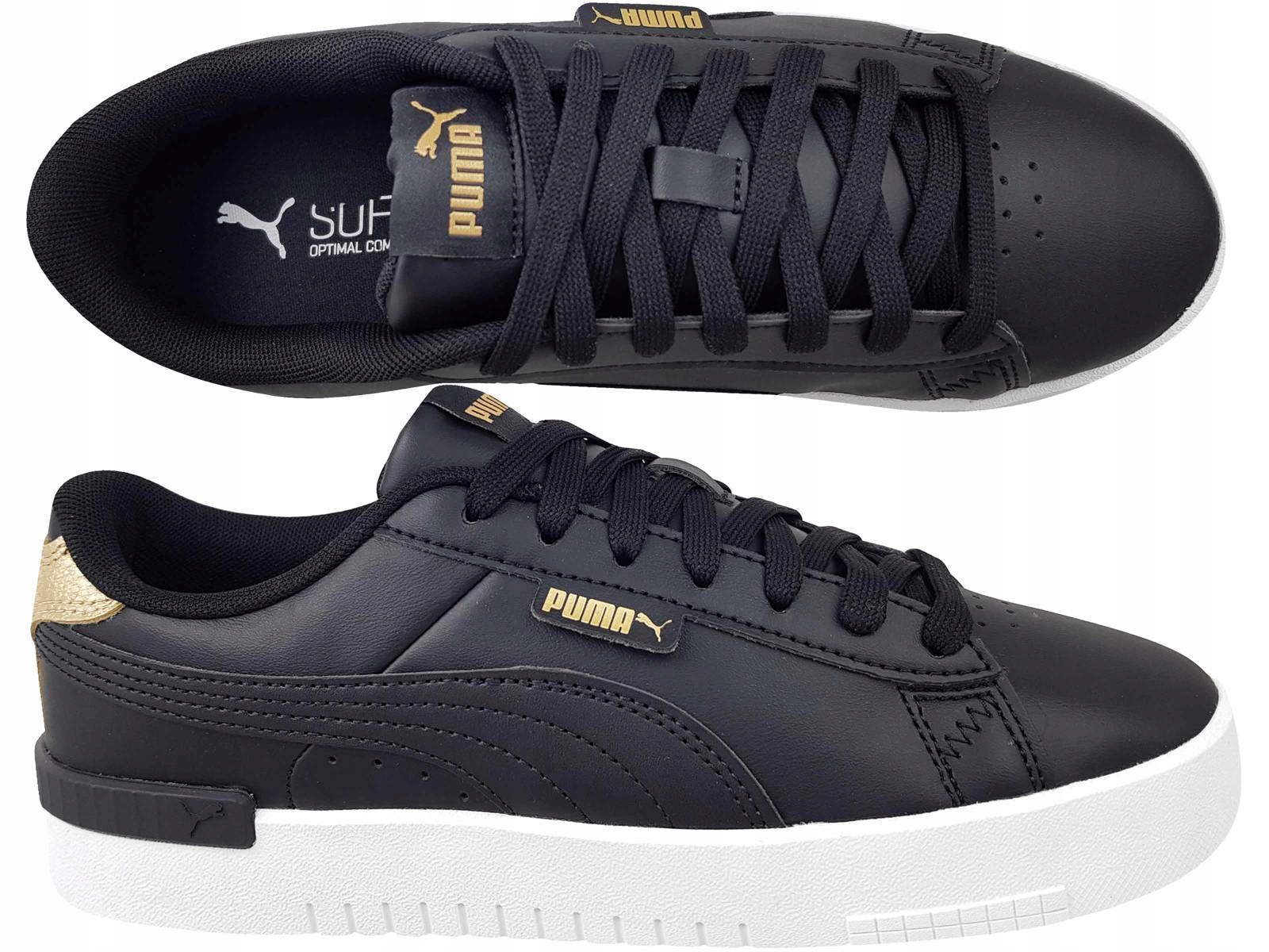 Puma Jada Distressed Buty Trampki Tenisówki Czarne