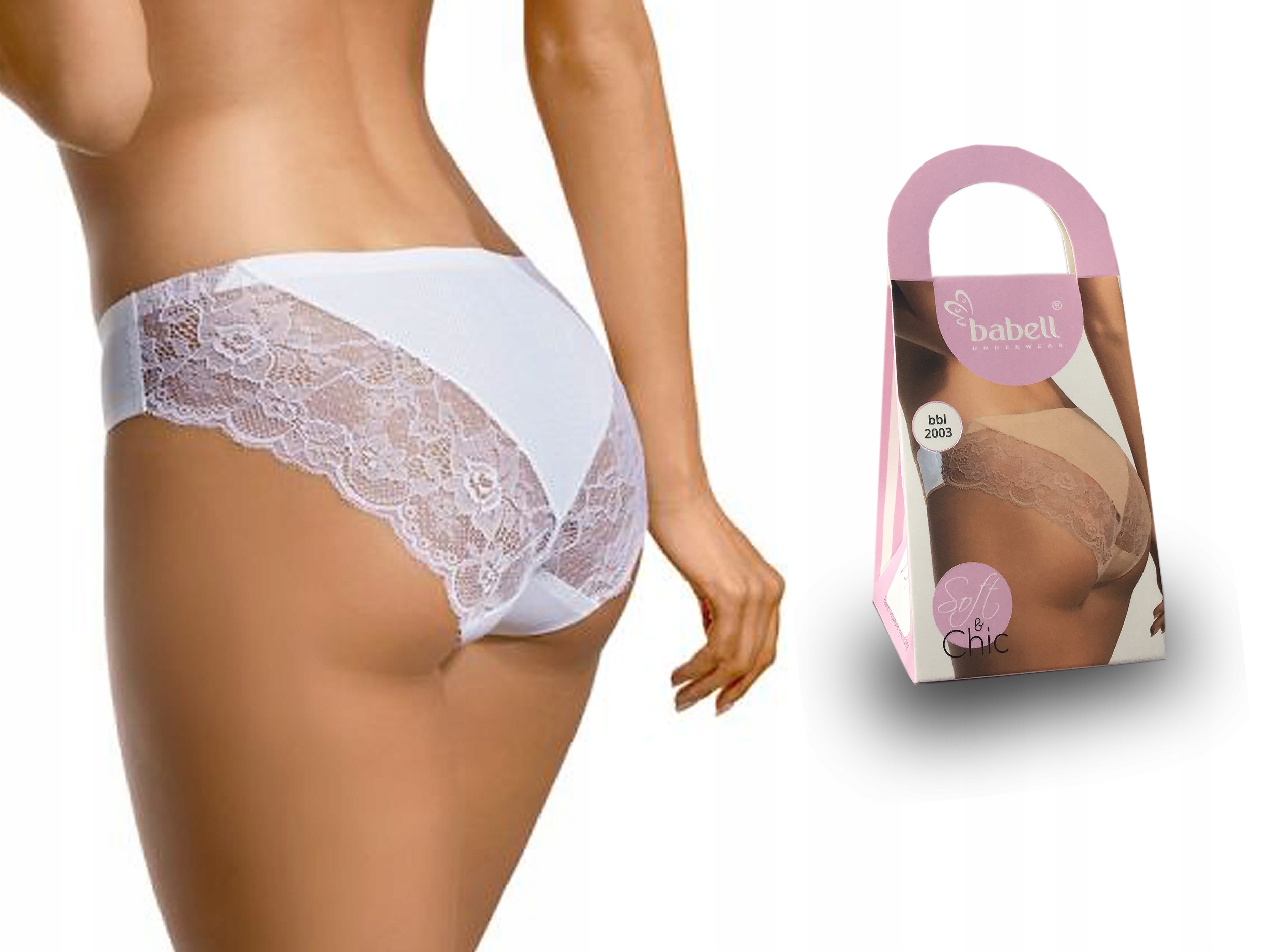 

Babell Figi 2003 Bezszwowe Oddychające Białe S