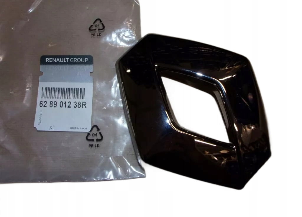 Emblemat Renault Twingo III 628901238R Nowy Oryginał OE