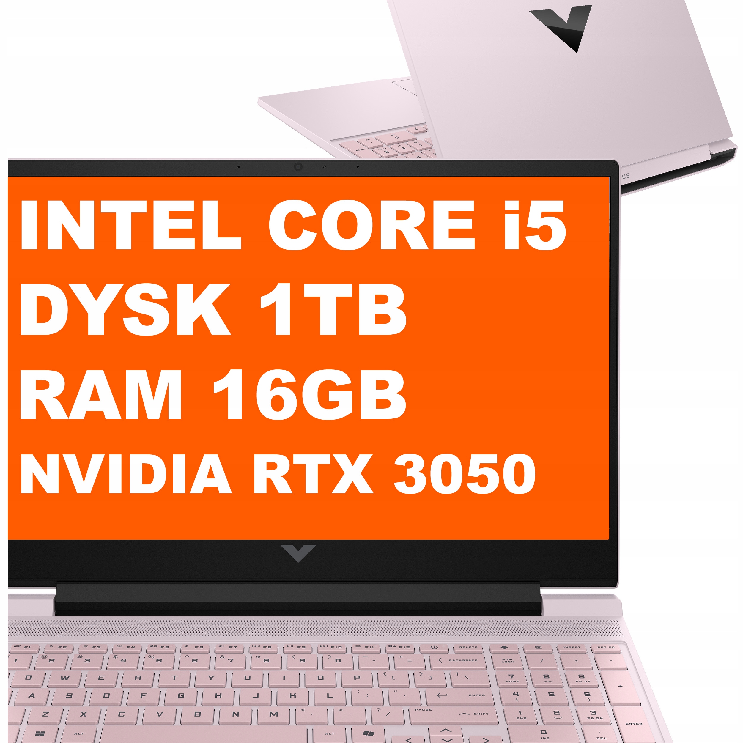 Herní notebook Victus Hp 15 Core i5 16GB Ssd 1TB Rtx 3050 144Hz Fhd W11