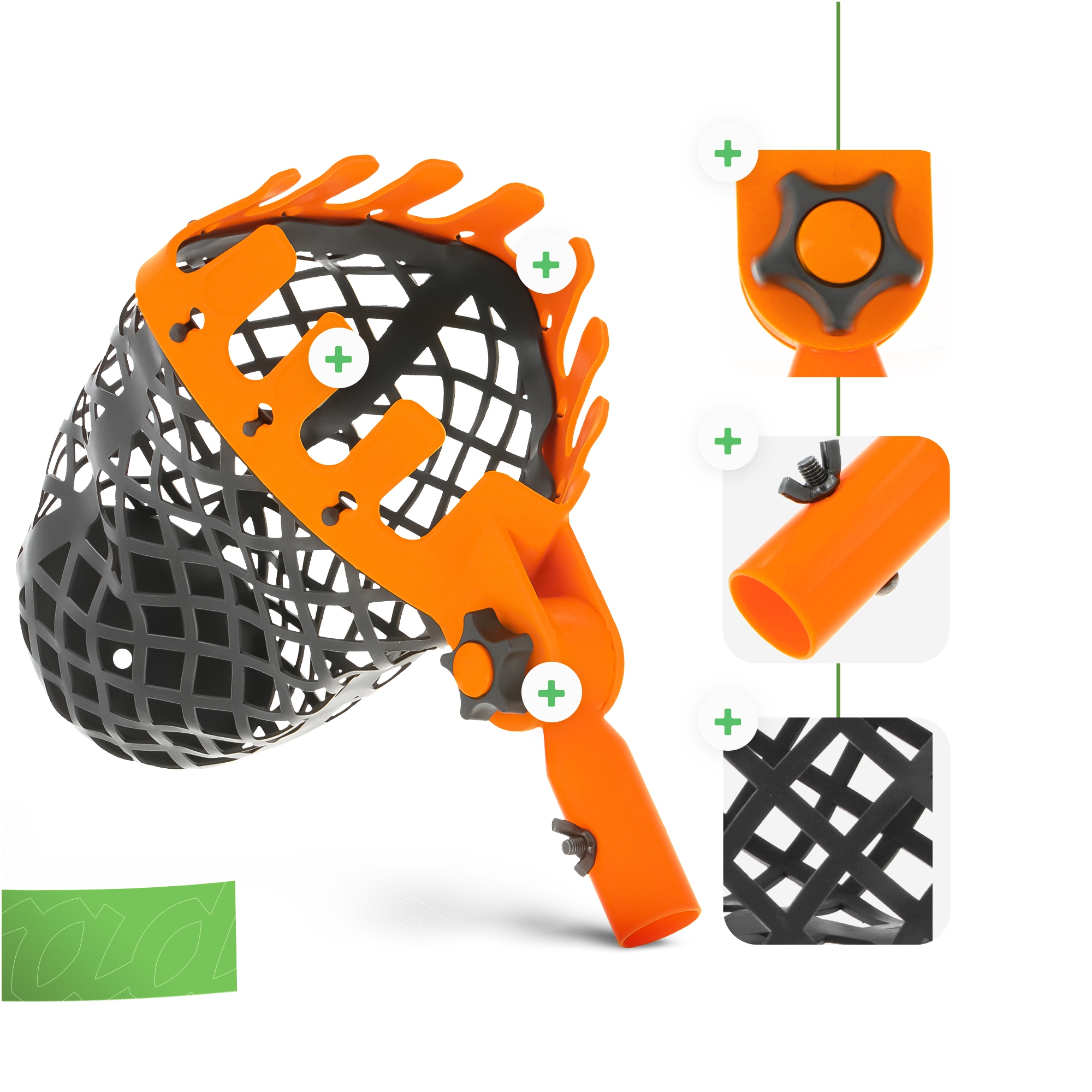 Zbierak OWOCÓW JABŁEK Zrywak Zrywacz Kosz Siatka Zrywania Chwytak Podbierak EAN (GTIN) 5905261512031