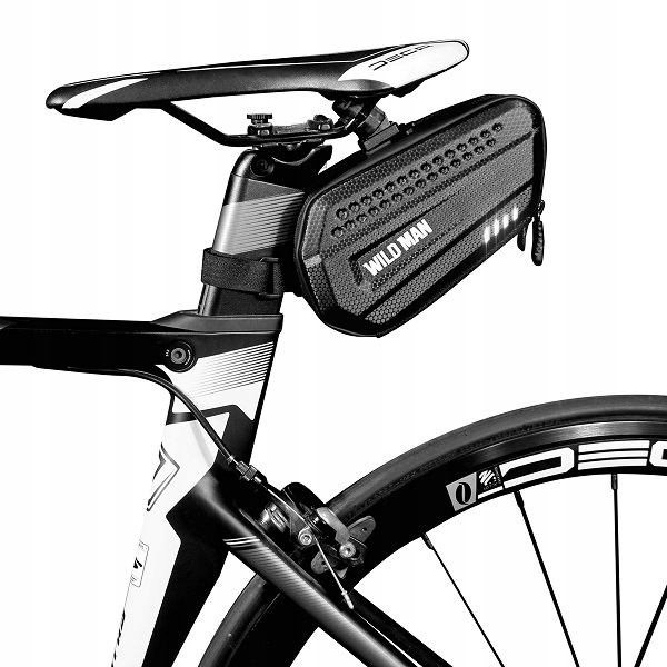 Wildman Etui/sakwa pod siodełko L ES7 1.2L uchwyt rowerowy czarna/black