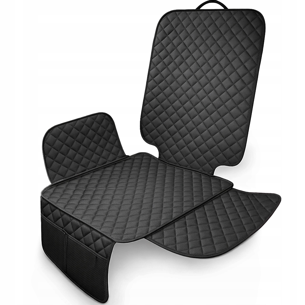 MATA OCHRONNA POD FOTELIK SAMOCHODOWY Z USZAMI OCHRANIACZ POKROWIEC ISOFIX