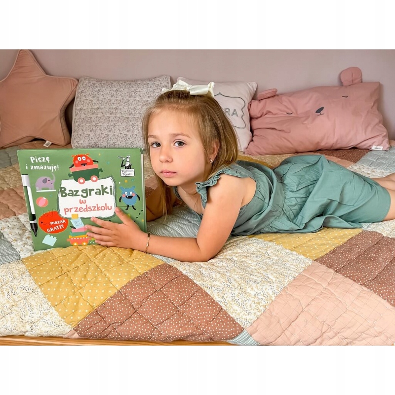 Bazgraki w przedszkolu łamigłówki dla dzieci Rok wydania 2022